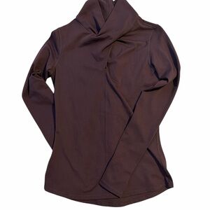 Yogalicious Lux Purple Long Sleeve Wrap Nexl Sz XS top